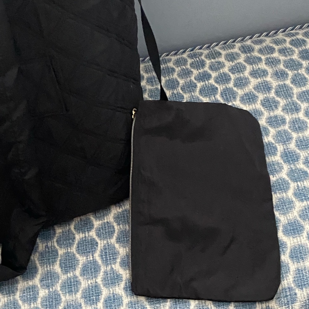 Joan & David Quilted Tote Bag With Laptop Space Gem